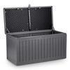 Garden Box 109 X 51 X 55 Cm 270 Liters Gray