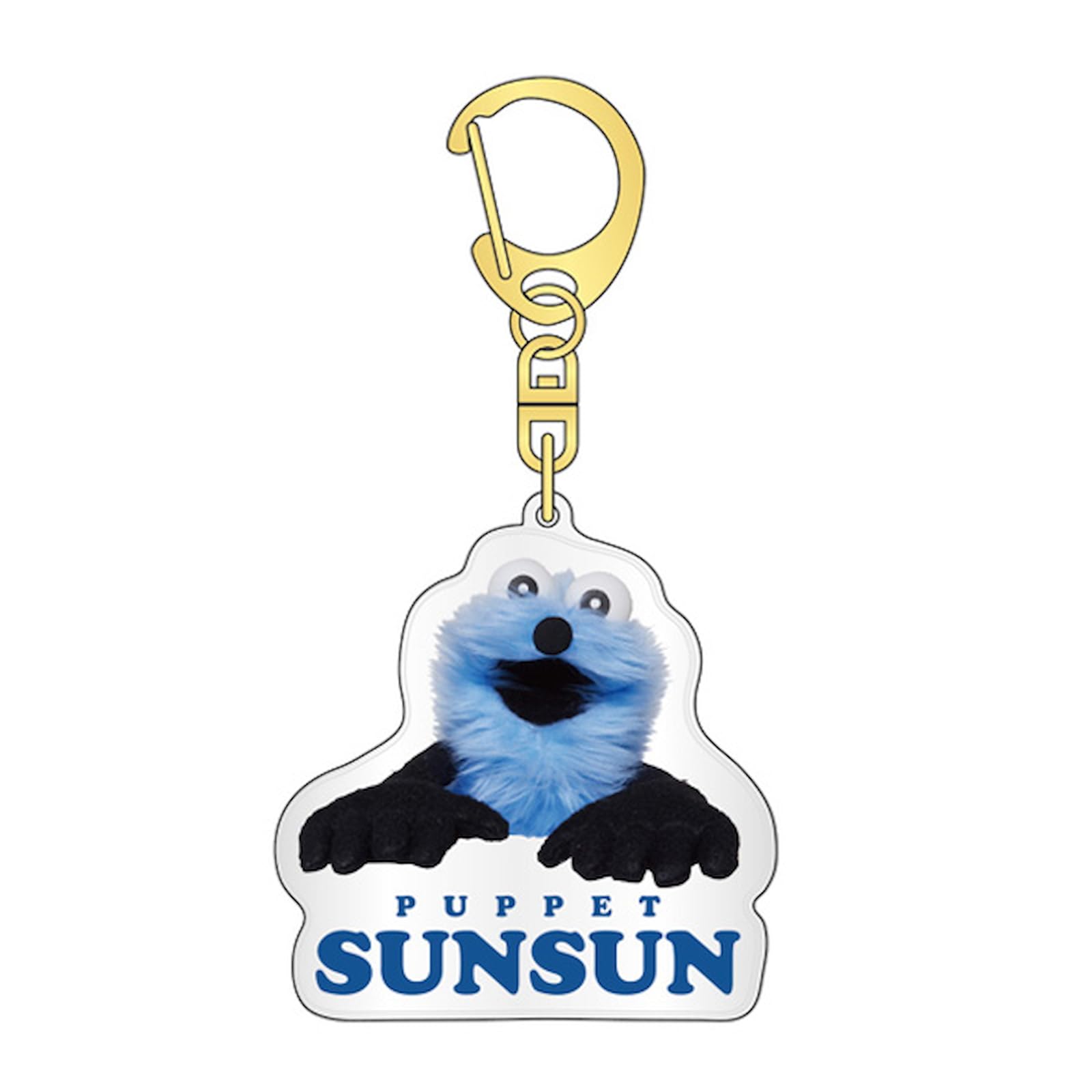 

K Company Puppet Sunsun Plump Key Holder Sunsun PSS-PU-SS Approximately H64mm✕W60mm✕D10mm