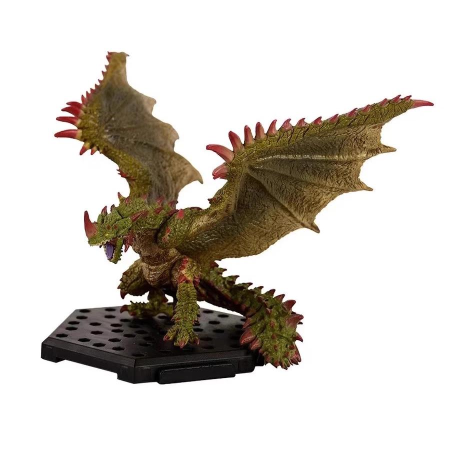 Monster Hunter World Iceborne Figura Modelli PVC Drago Caldo Figura d'Azione Giocattolo Decorazione Modello
