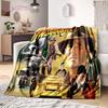 Indiana Jones and The Dial of Destiny Flannel Blanket Bedding Bedspread Sofa Warm Blanket Home Decor Children Adult Fans Gift