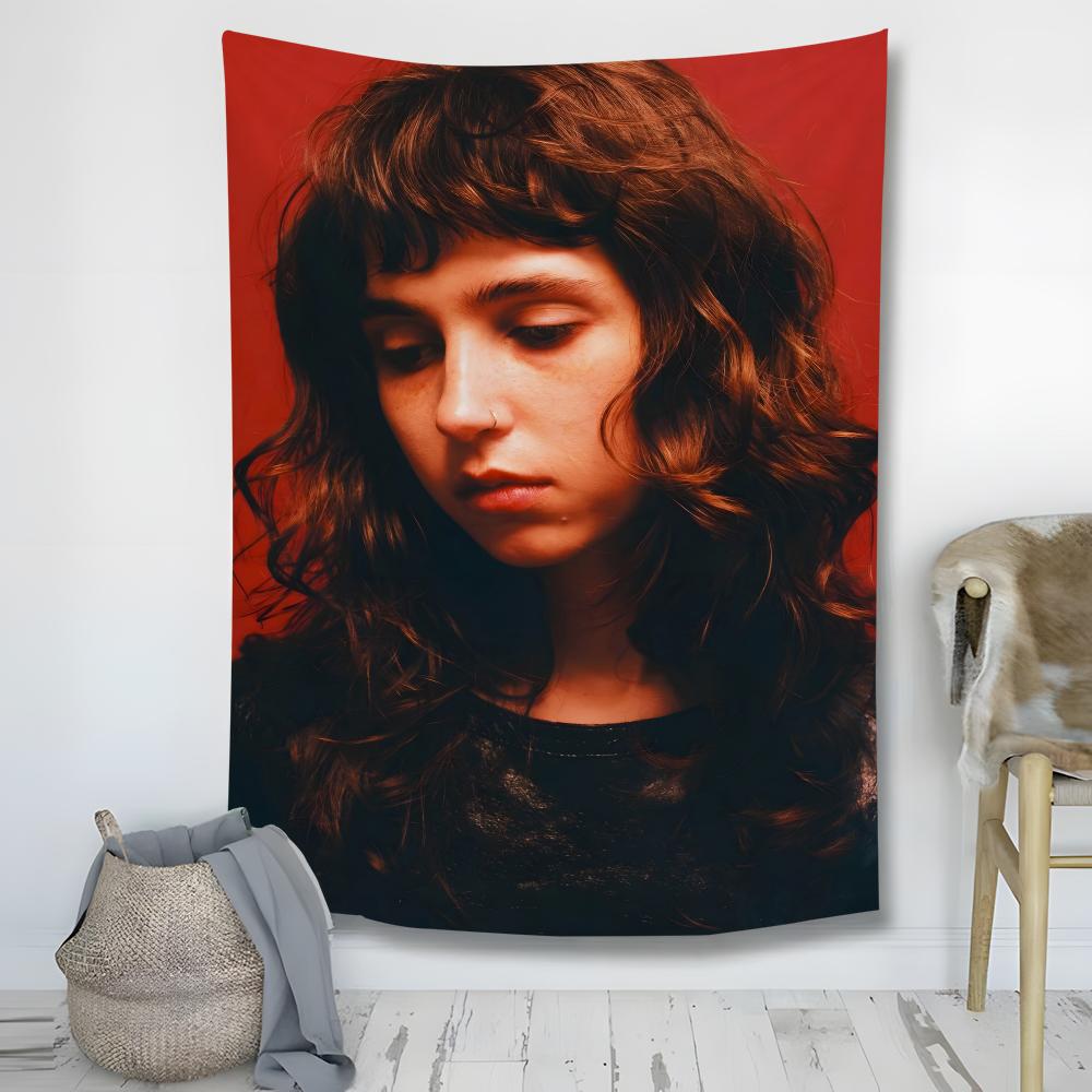 American Singer Cclairo Tapestry Decoration Art Microfiber Background For Bedroom Living Bar Garden Outdoor Festival