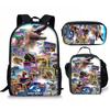 Jurassic World Dinosaurus Rugzak Set 3 Delen Student Schooltas Lunchtas Etui