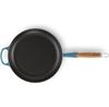 Le Creuset Signature Cast Iron Skillet 28 Cm, Deep, Turquoise Color (20258286420422)