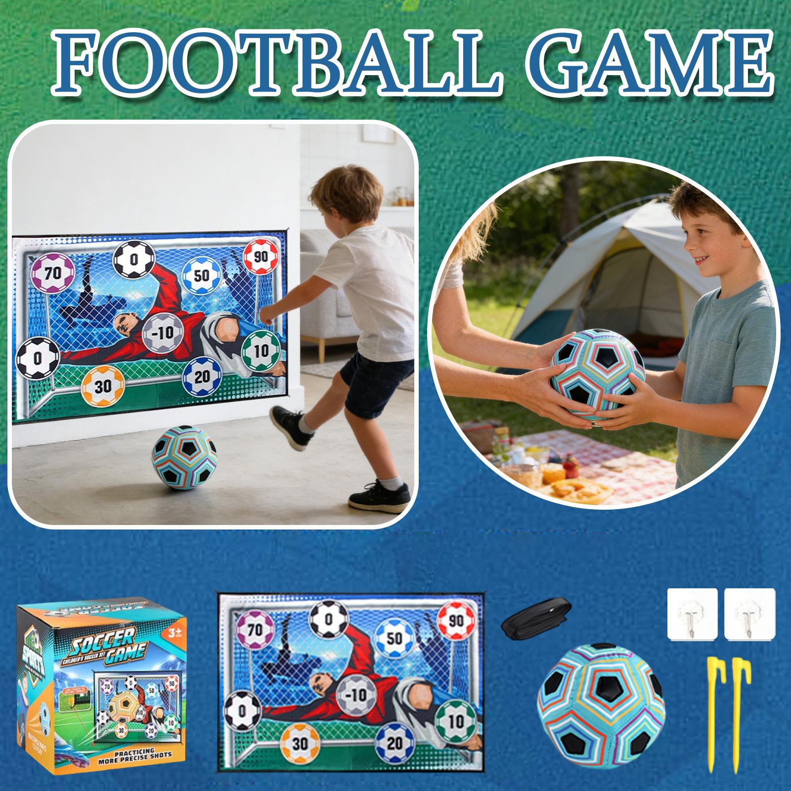 

Shooting Football Toy Indoor Silent Wall Target Fun Sports Gift For Kids Adults One Size