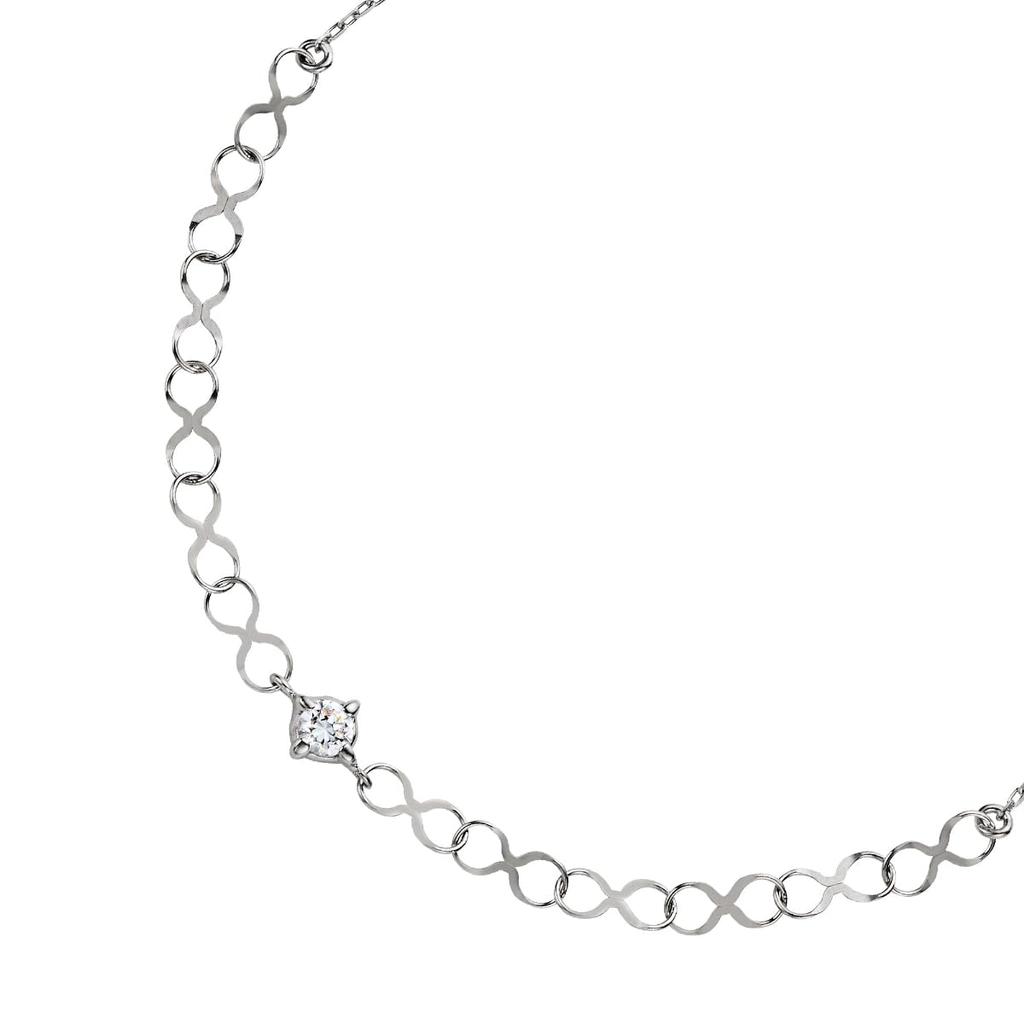 [VA Vendome Aoyama] Sterling Silver 925 Bracelet with Cubic Zirconia GS6B0102LSCZ