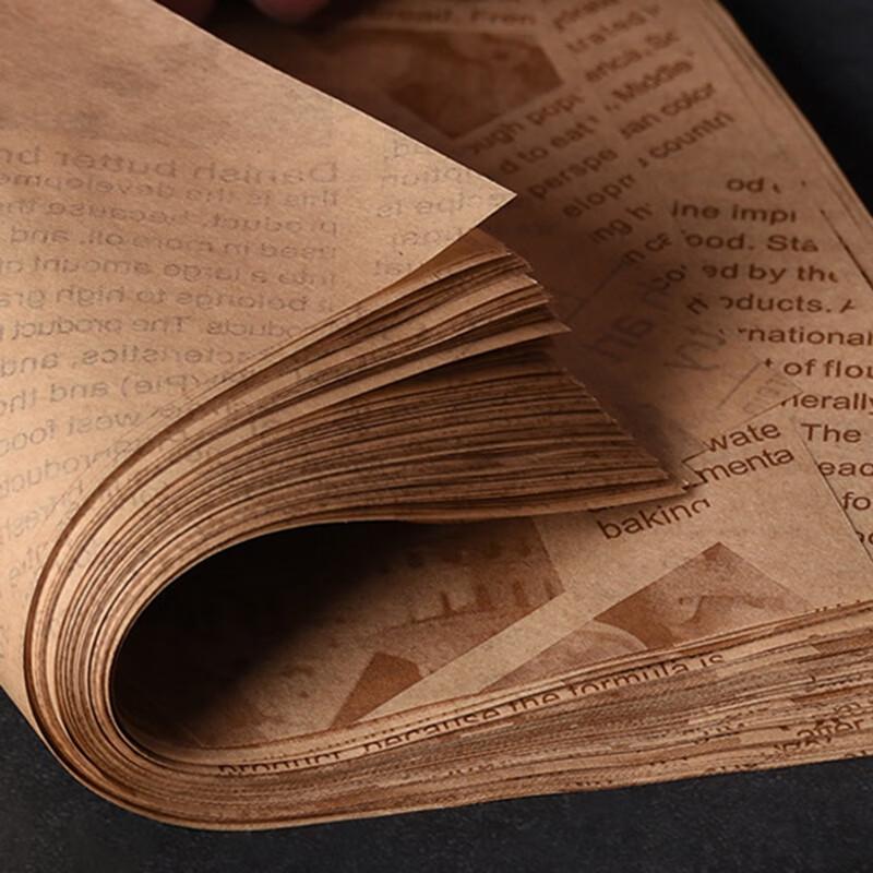 Oil-Proof Newspaper Print Food Liner Paper