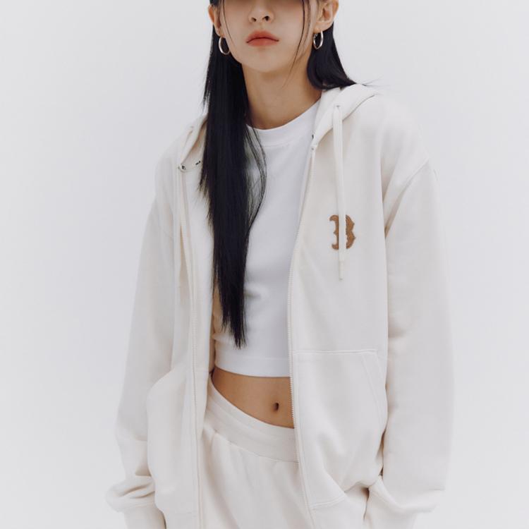 New MLB RED SOX Sweatshirts Unisex Cream 3ATRB0134-43CRD