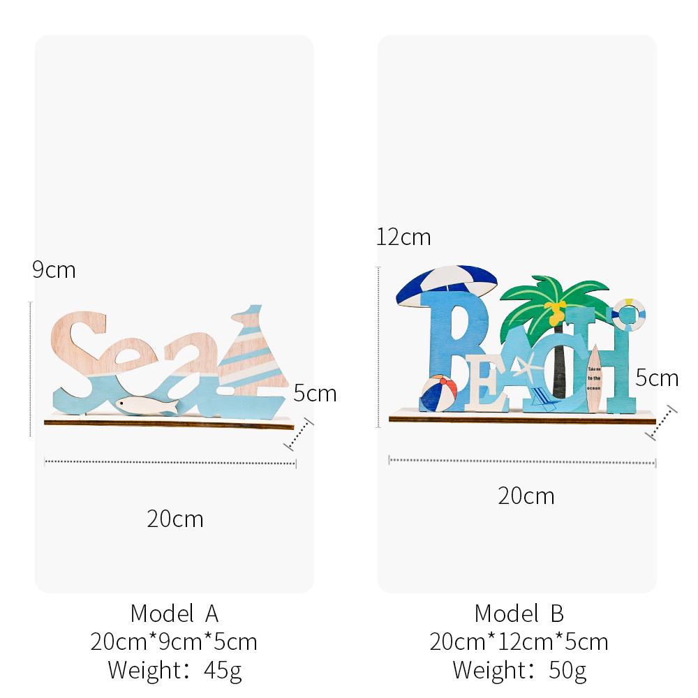 Artistic Style Mediterranean Wooden Decoration In Ocean Blue For Stylish Accents Home