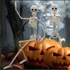 Car Interior Accessories Human Bones Skeleton Model Halloween Props Car Rearview Mirror Pendant