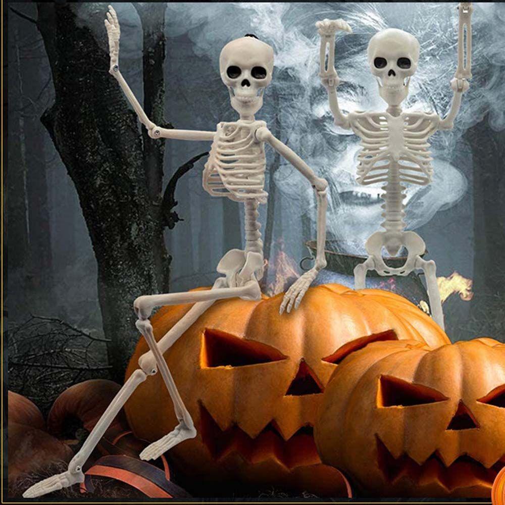 Car Interior Accessories Human Bones Skeleton Model Halloween Props Car Rearview Mirror Pendant