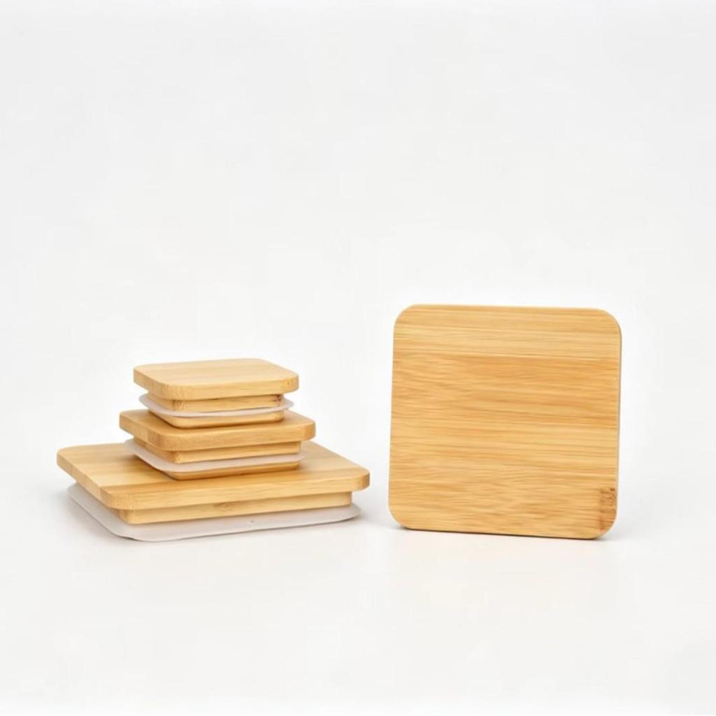 Solid Wood Mug Lids - Thickened Wooden Sealing Tops for Cups