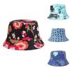 Fisherman Fashionable Unisex Hat Summer Sun Hat With Floral Print Brim Wide