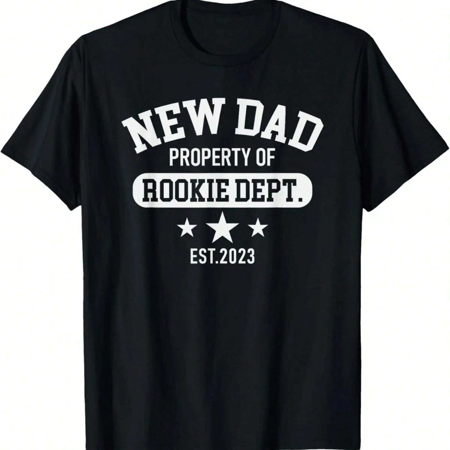 unisex Funny 1st Time Dad EST 2023 New First Fathers Hood Day T-Shirt S разноцветный