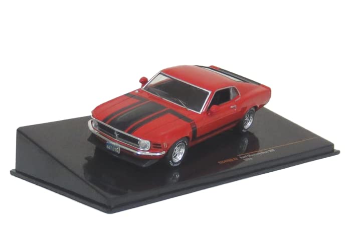 

Ixo Scale Ford Mustang 302 1970 Red Finished Product 1/43