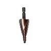 Cobalt Step Spiral Drill 4-20 Hssco - Professional Tapered