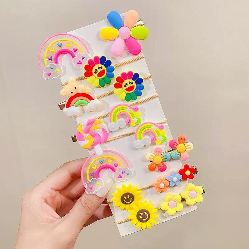 2025 Dopamine Color Children's Hair Clips - Cute Duckbill Hair Accessories for Girls