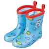 Skater Rain Sanrio Design with Reflective Size 14cm Children's Boots, "I'm Doraemon" Tape, (RIBT1)