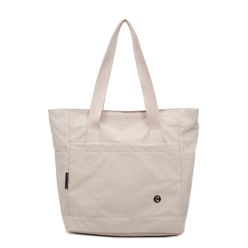 Large Capacity Cloth Bag Bag Female Tote Bag To Work Commuting Shoulder Leisure Student Class Tote Bag