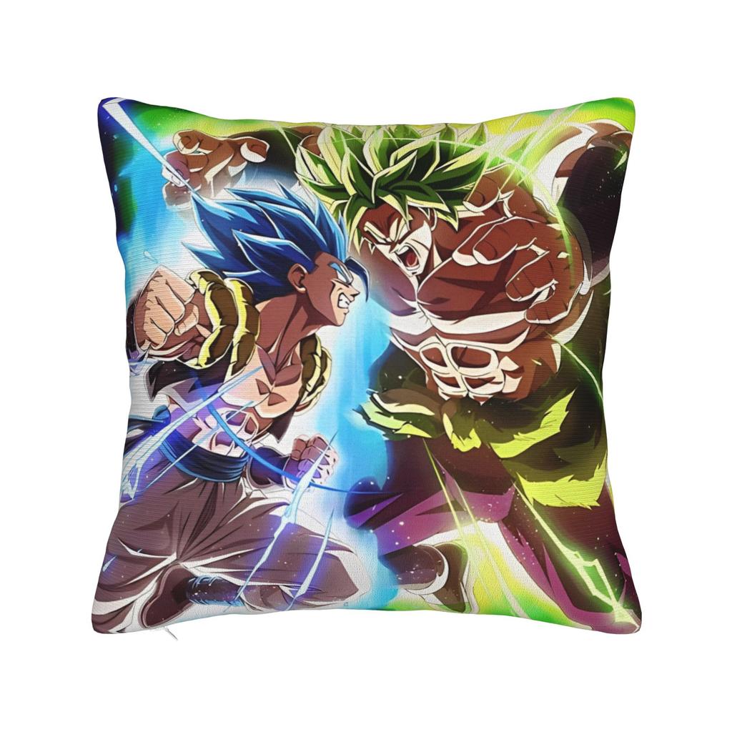 Anime Dragon Ball Square Pillow Cases Cushion Cover Funny Zippered Decor Pillowcase for Bed 4545cm