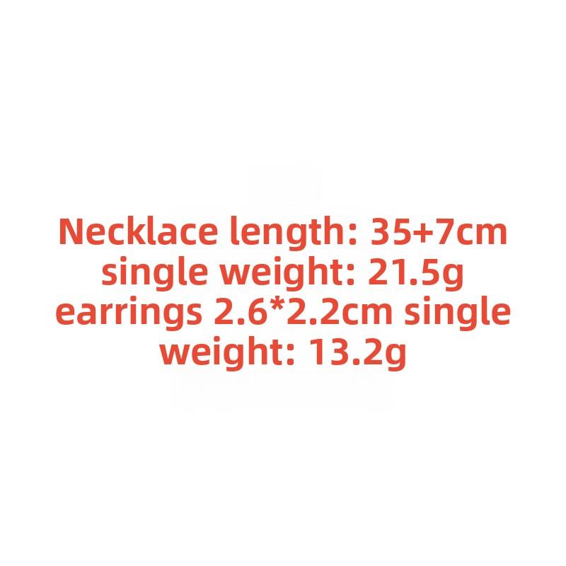 European and american retro elegant pearl necklace emerald double layer collarbone chain