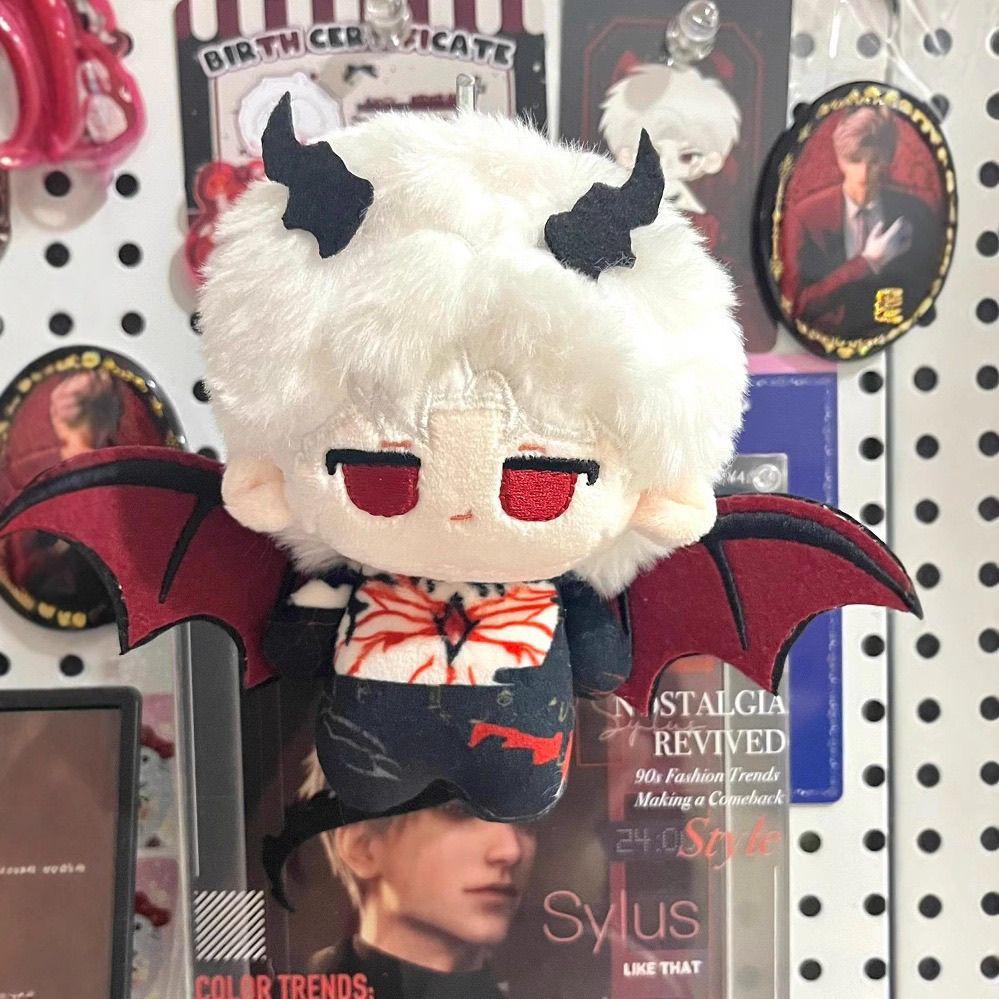 10Cm Love And Deepspace Sylus Plushies Doll Stuffed Cute Demon Sylus Toy Backpack Bag Pendant Key Chain Collection Gifts Girl