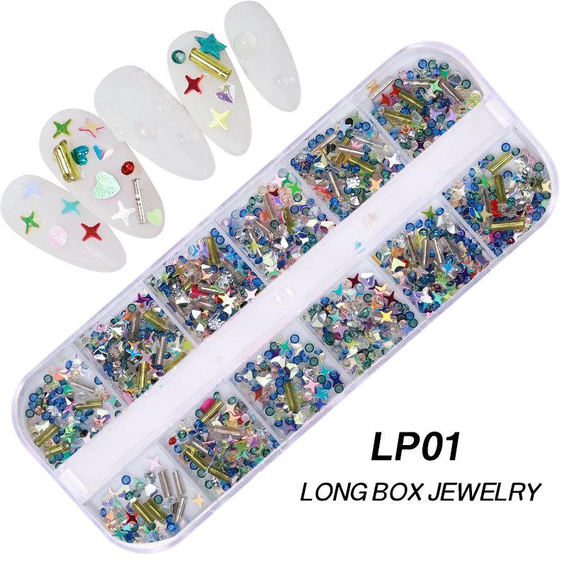 Nagelkunst Liebesherz Pailletten Symphonie Laser Glitzer Kleine Rote Herzen Nägel Ultradünner Pfirsichherz Patch Schmuck