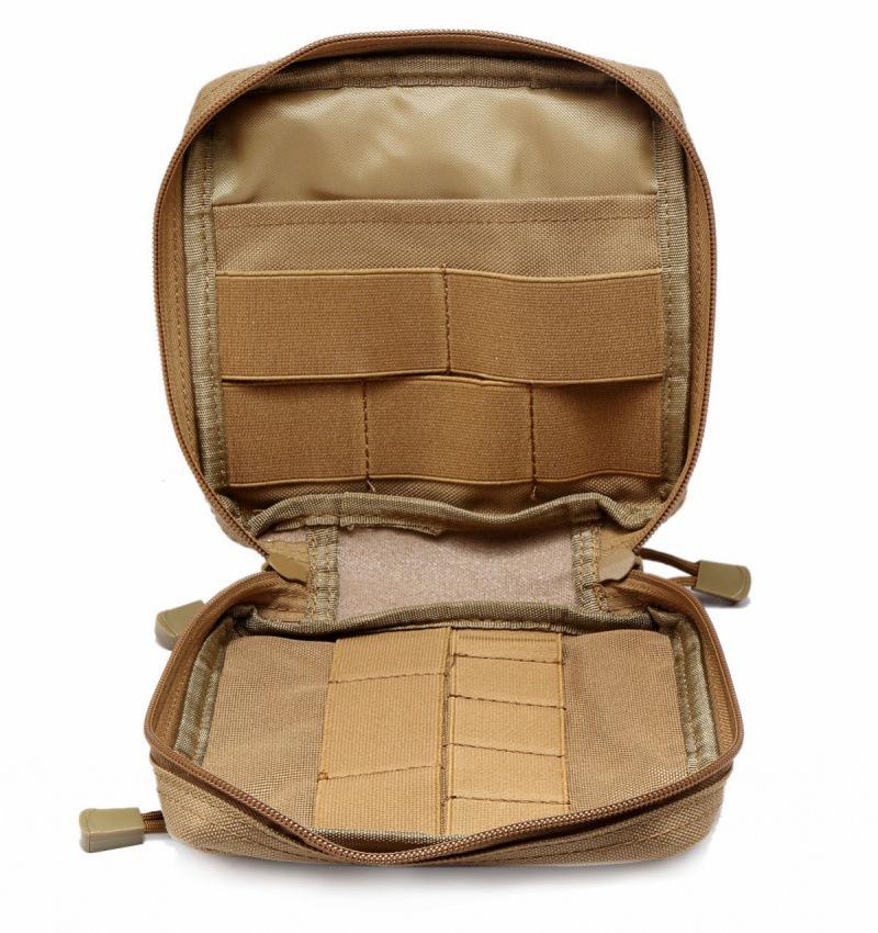 Tactical Camouflage EDC Waist Pouch - Multifunctional Outdoor Tool & Medical Storage Bag