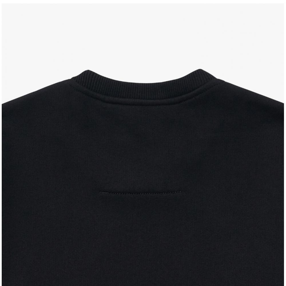 Givenchy Bmj0ha3yac 001 Archetype Logo Print Slim Fit Men S SweatShirt