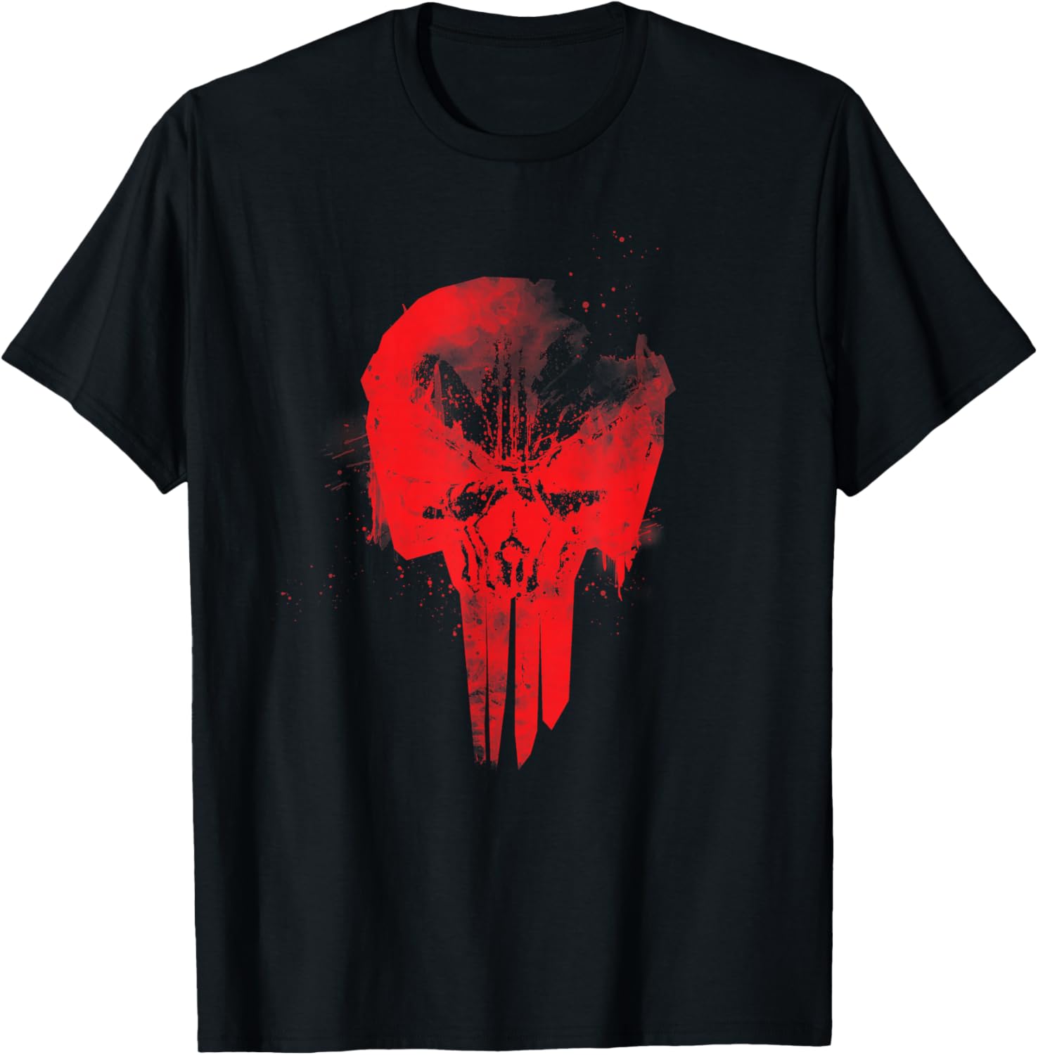 Marvel The Punisher Red Skull Symbol T-Shirt S