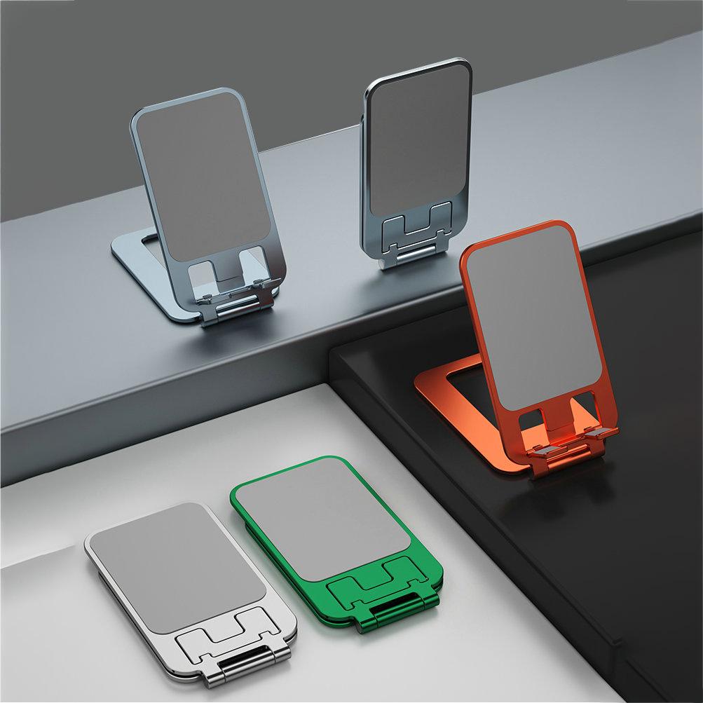 Aluminum Alloy Foldable Phone Holder for Live Streaming and Online Classes