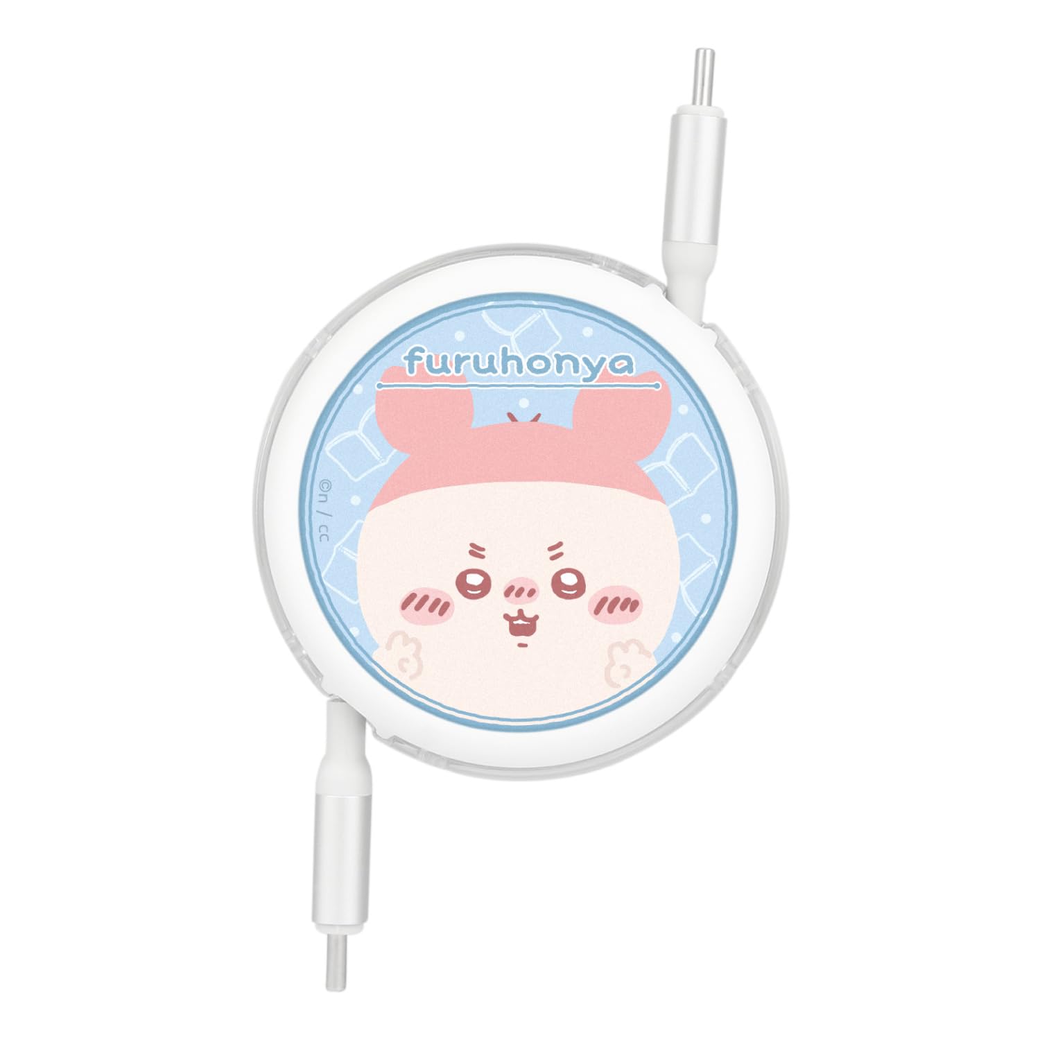 Gourmandies Chiikawa PD60W Compatible USB Reel Cable 2.0 Type-C CK-49G (Used Bookstore)