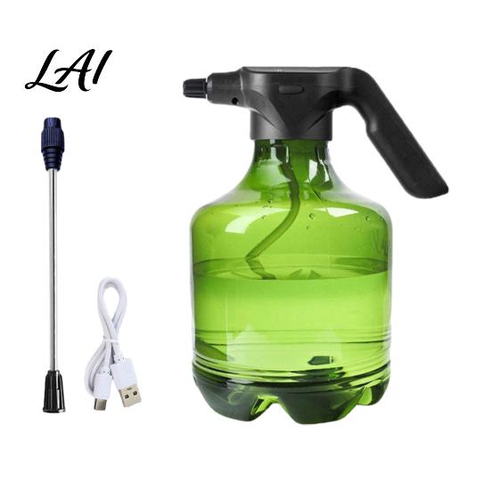 Cleaning Spray Bottle Electric Bottle 3L Plant Mister with Spraying Rod USB Indoor Outdoor Garden Rechargeable Automatic Water Sprayer for