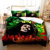 3D Print Bob Marley Zanger Beddengoed Set Dekbedovertrek Aangepast Bed Quilt Cover Voor Kinderen Jongen Volwassenen Beddengoed