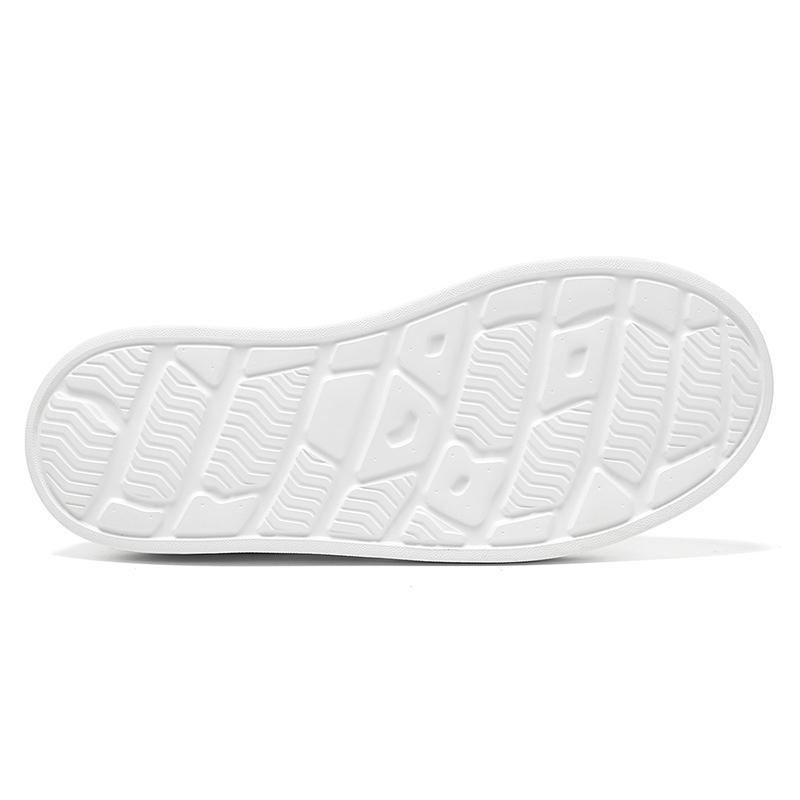 TUINANLE Comfortable Hook and Loop White Casual Women Flat Sneakers for Outdoor Shopping Walking