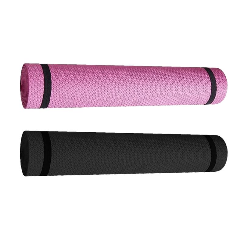 1X Yoga Mat Anti-Skid Sports Fitness Mat 3Mm-6Mm Thick Eva Comfort Foam Yoga Mat For Exercise Yoga And Pilates Gymnastics Mat