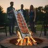 Durable Metal Cooking Plate For Outdoor Fire Pit And Backyard Roasting