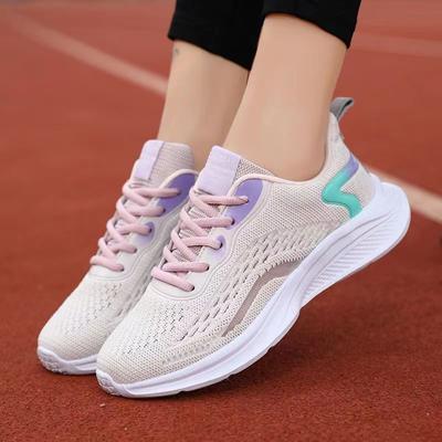 2023 Sports Women's Shoes Spring and Summer New Comfortable Low-help Breathable Casual Shoes Running Square Dance Sports Women's Shoes