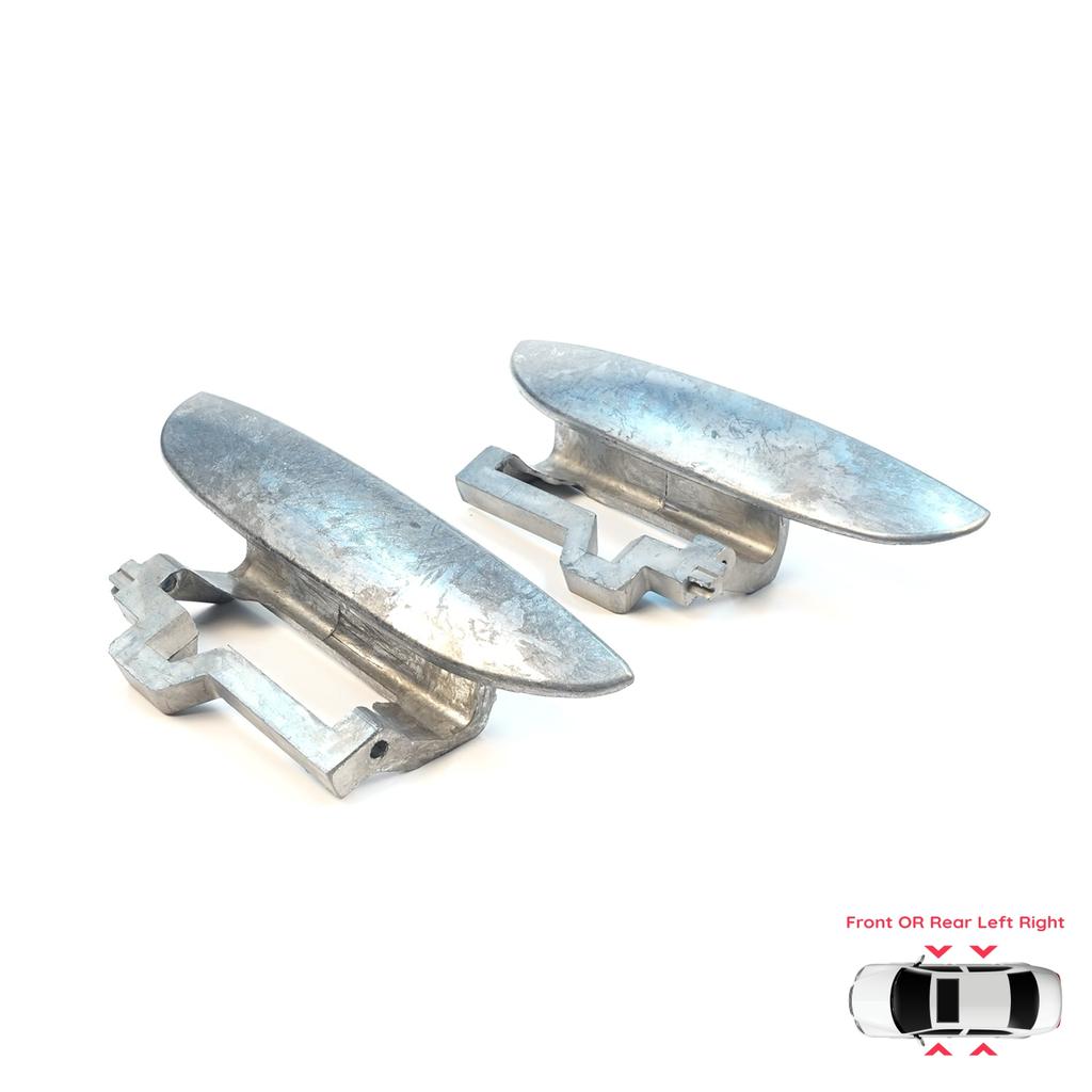 EDP1595 Front or Rear Left Right Door Exterior Metal Handle For BMW 5 Series E39 1996-2003 4/5 Door Sedan Touring 51218245461 51218245462