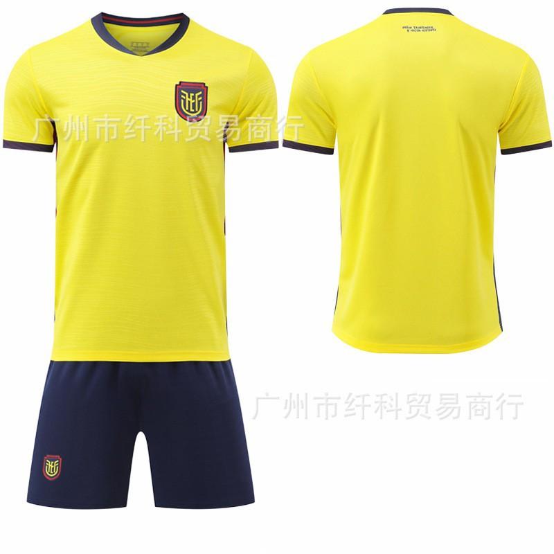 No. 23 Casedos Canada World Cup 10 Pais Jersey Ecuador Home Football #24