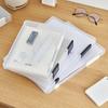 Plastic A4 File Storage Box Transparent Document Box New A4 File Box