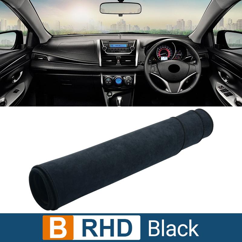 Car Dashboard Cover Avoid Light Sun Shade Case Pad Anti-UV Carpets Non-Slip Mats For Toyota Vios 2014 2015 2016 2017
