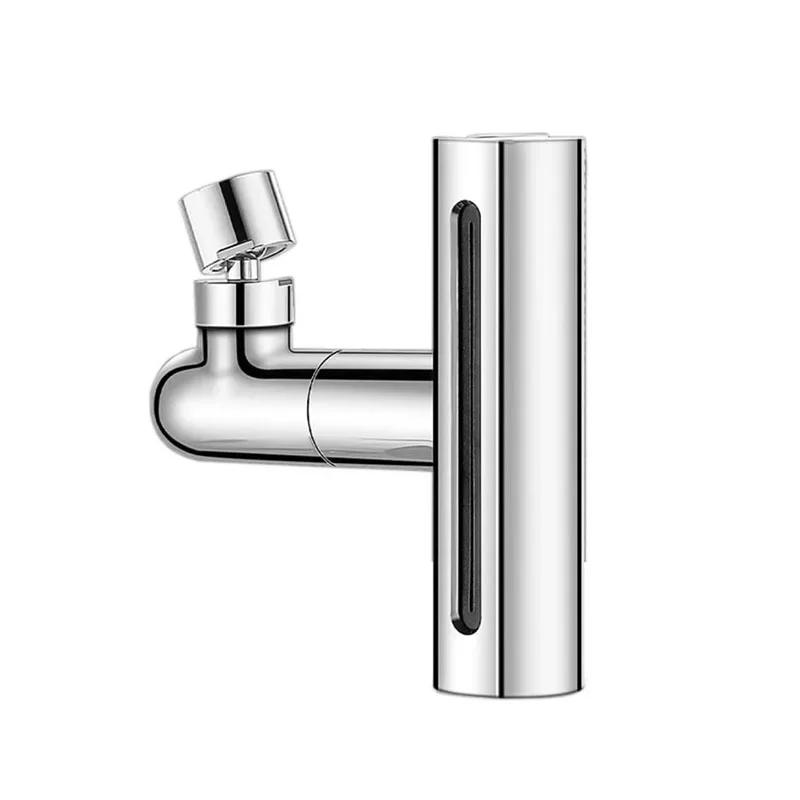 Küchenarmatur-Verlängerung, fliegender Regen, Wasserfall, unter Druck stehender Wasserstrahl, doppeltes Abschaben, universeller rotierender Belüfter, Spritzschutzdüse