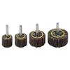 4PCS 25/30/40/50mm 80 Grit Sanding Flap Disc Grinding Wheel Polishing Grinding Rotary Tool Electric Grinder Power Polishing Tool
