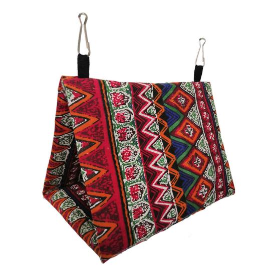 

Домашние животные Птица Попугай Подвесная пещера Дом Сова Сердце Клетка Гамак Спальное место Гнезда S Red Wave**