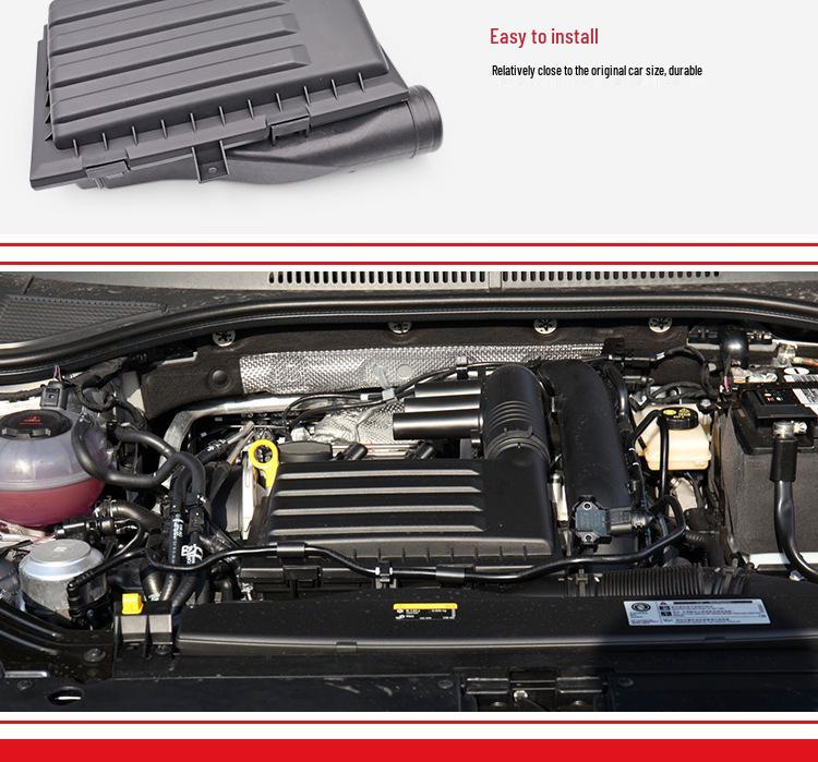 Obudowa filtra powietrza silnika EA211 dla Lingdu, Passata, Lavidy, Tu Yue, Skody Octavii, Karoqa