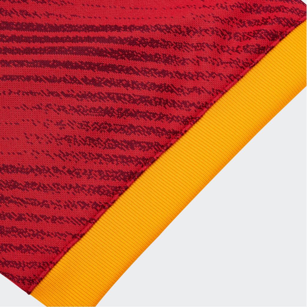 Adidas Aeroready Polo Neck Comfortable Short Sleeve Retro Football Shirt Men Tops Red IV6079