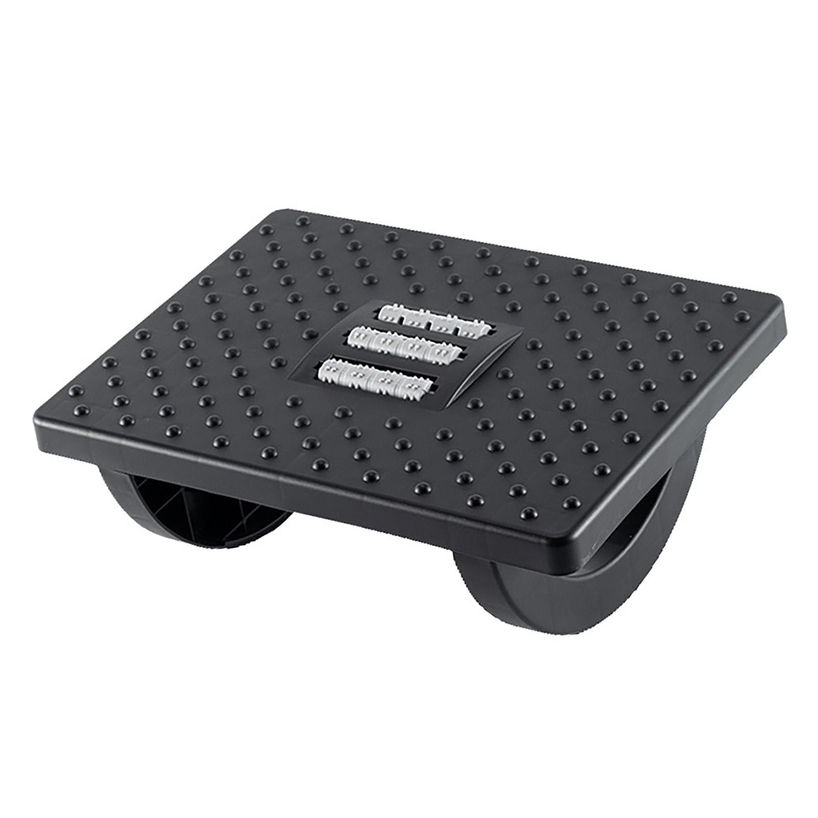 Under Desk Foot Rest Slip Resistant Rocking Foot Stool Ergonomic   Footrest with Massage   for Home