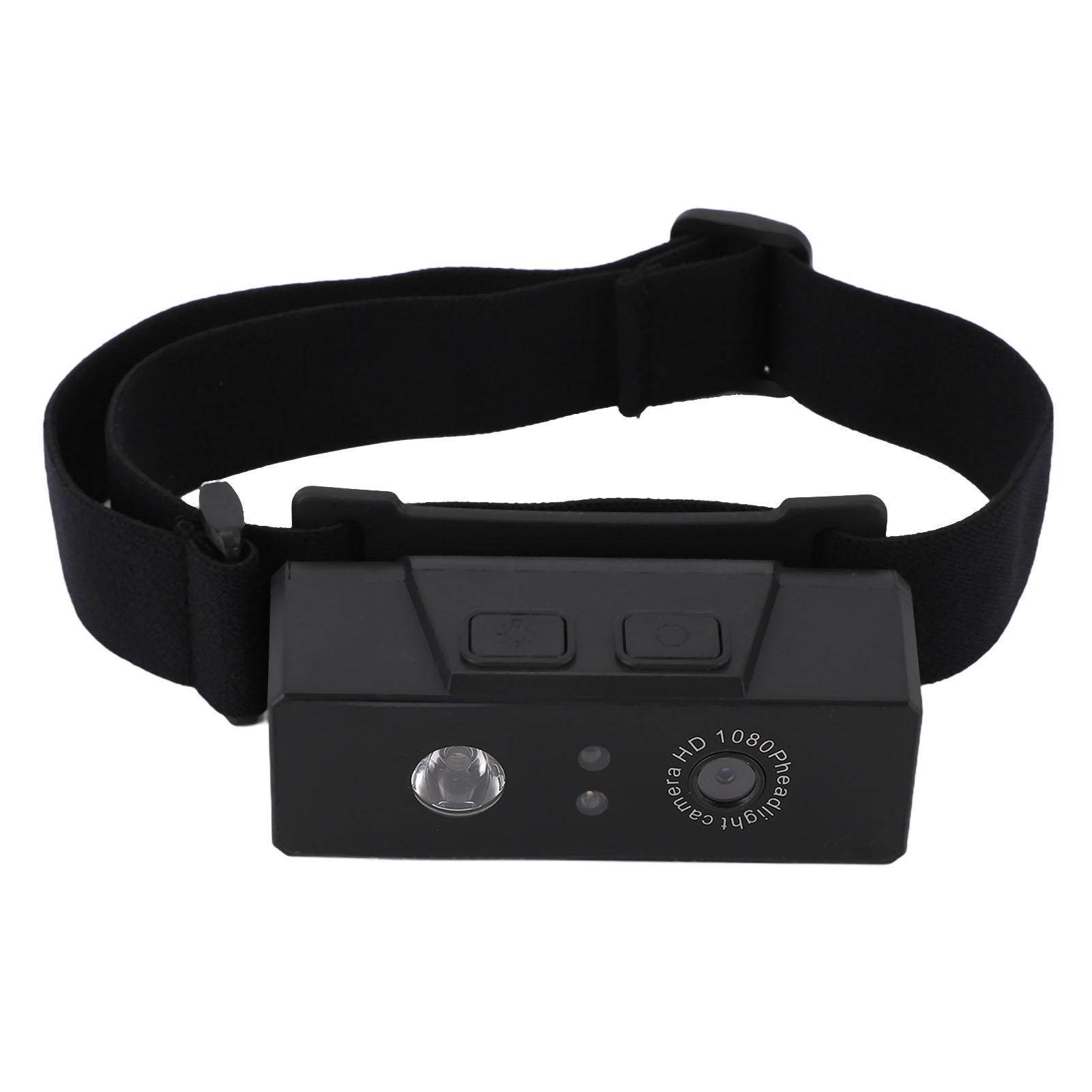 

Head Mounted Camera Wearable Video Recording 1080P HD LED Headlight Action Camera for Outdoor Activities