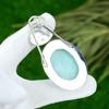 Mothers day Deal 925 Sterling Silver Amazonite Gemstone Daughter Pendant Jewelry