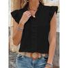 DICFY Women's Fashion Casual Summer Spring V-Neck Sleeveless Blouses & Shirts